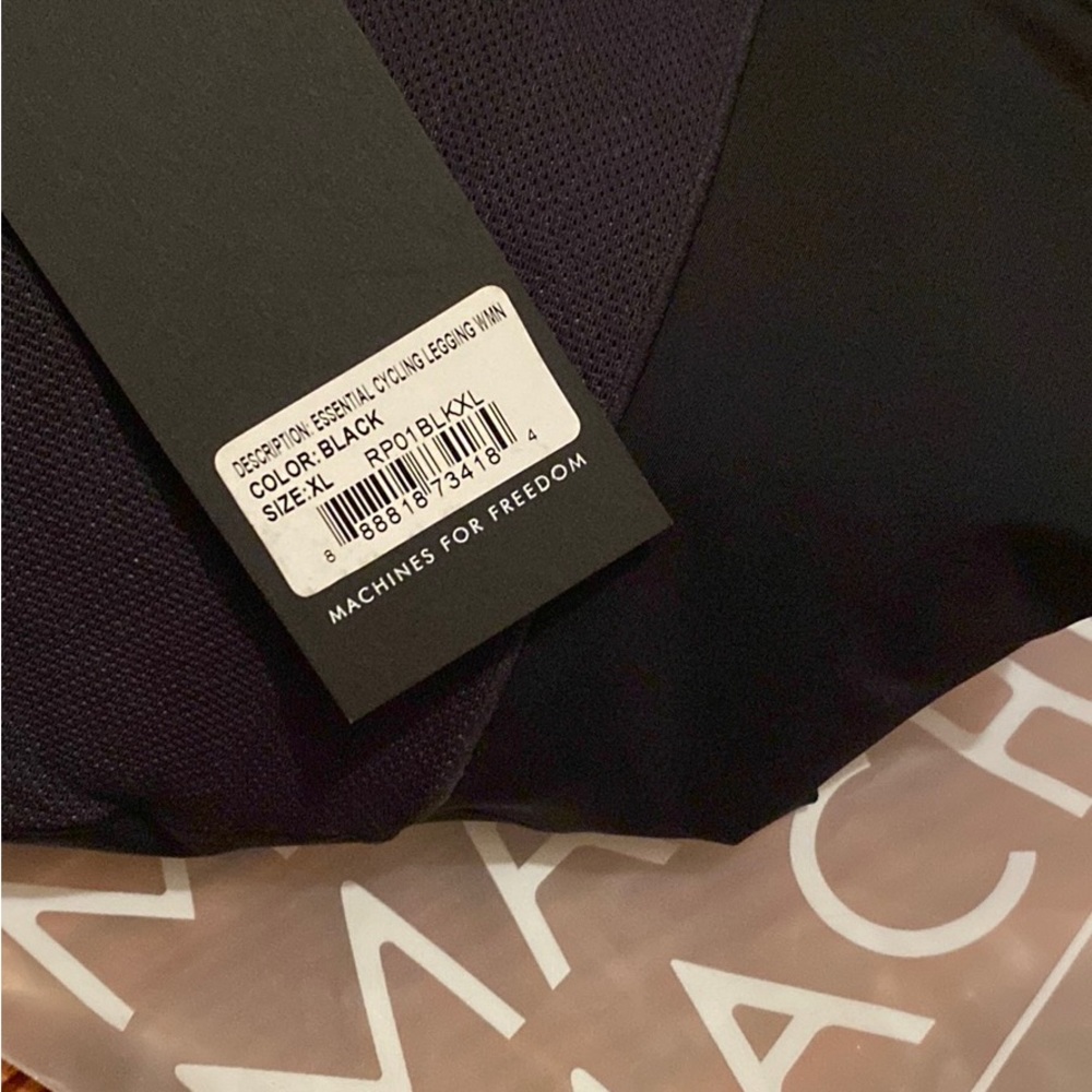 COPY - BRAND NEW - Machines for Freedom - Padded Cycling Leggings